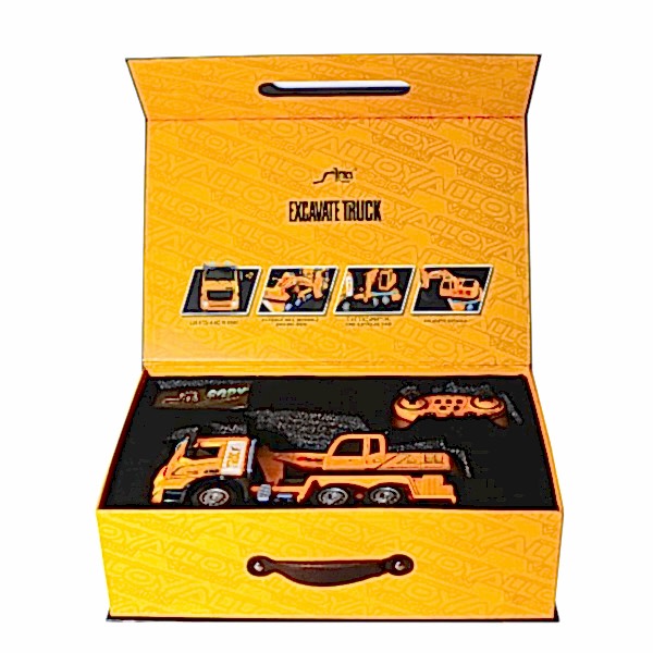 HJ8001-2 Kumandalı  Metal  Excavate Truck -Gepettoys