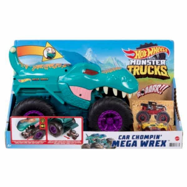 GYL13 Monster Trucks Araba Yiyen Mega Wrex, Hot Wheels Monster Trucks