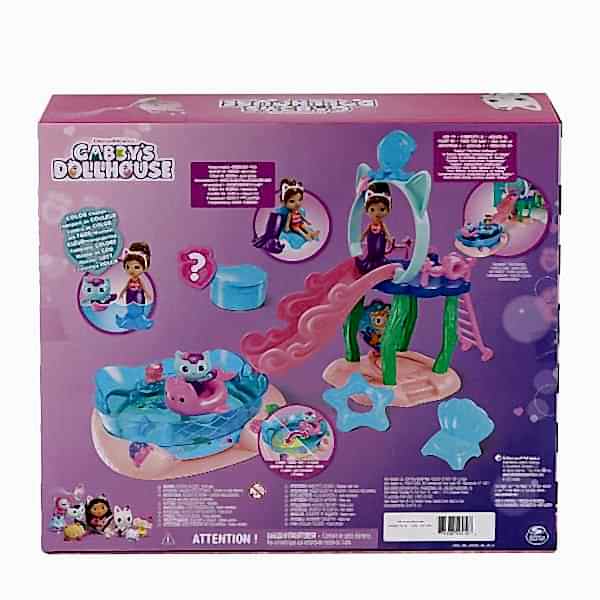 6067878 Gabbys Dollhouse Gabby ve Mercat Purr-ific Havuz Oyun Seti