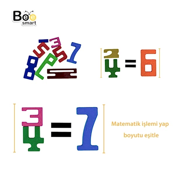 BS5855 BEE SMART MONTESSORI SAYI BLOKLARI