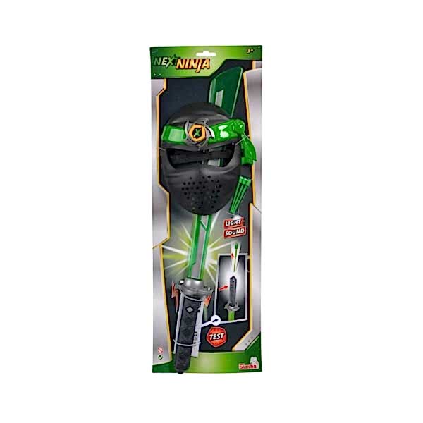 108042238 NEXT NİNJA SWORD AND MASK GREEN