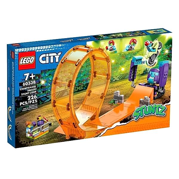 60338 Lego City - Şempanze Yumruğu Gösteri Çemberi 226 parça +7 yaş