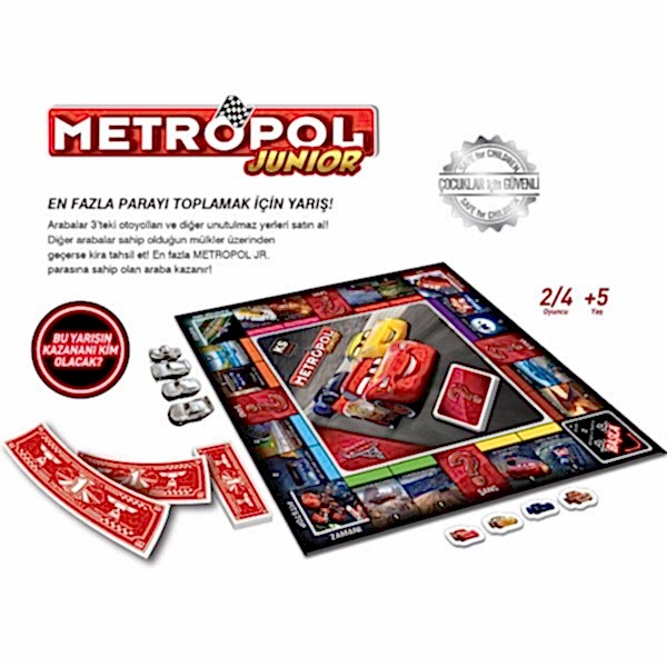 CR 10303 Cars Metropol Junior Oyunu -KS Games