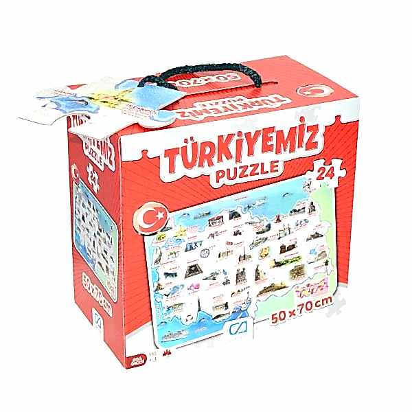 CA.5079 TÜRKİYEMİZ YER PUZZLE