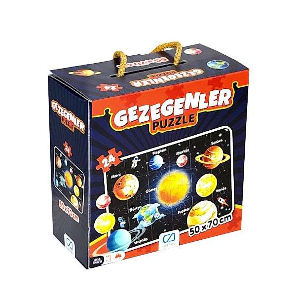 5026 CA Games, Gezegenler / 24 parça Puzzle / +3 yaş