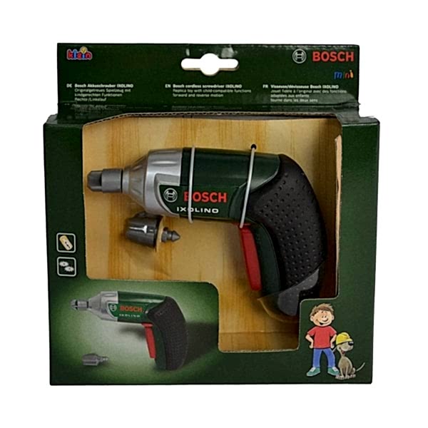 8602 Bosch Ixolino Sesli ve Işıklı Oyuncak Matkap Tamir Seti