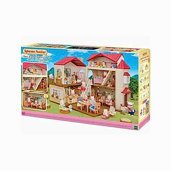 5708 Sylvanian Families Işıklı Şehir Evi ( Gizli Oyun Odalı) +3 yaş