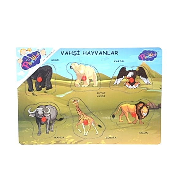 ONY-328 329 Onyıl, Ahşap Tutmalı Vahşi Hayvanlar