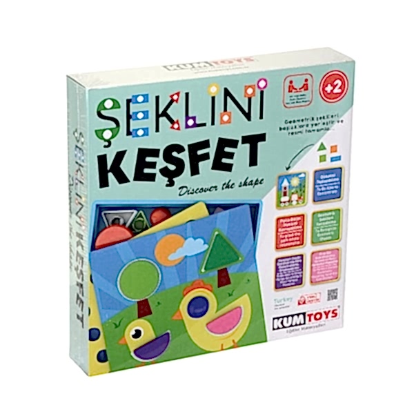 5306 KumToys, Şeklini Keşfet / +2 yaş
