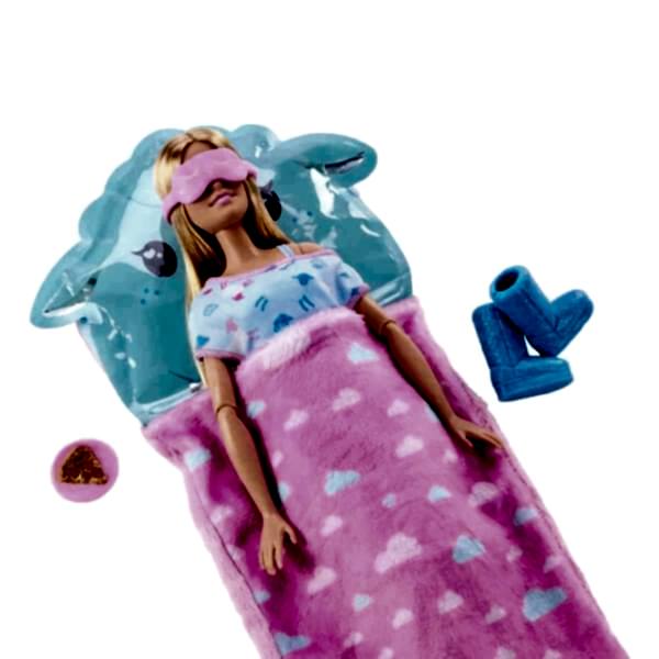 JMR88 Barbie Sleepover Reveal - Mavi Pijamalı