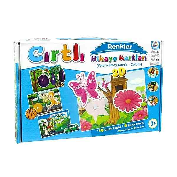 LC7207 Laço, Cırtlı Hikaye Kartları Renkler