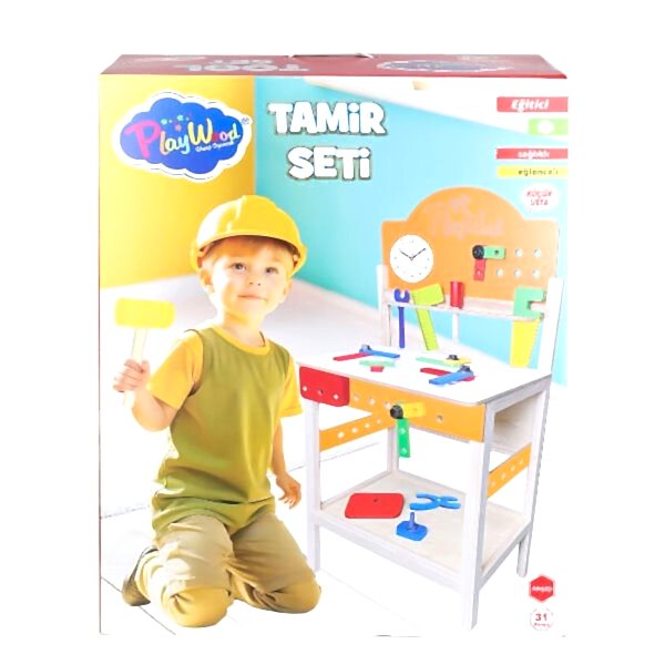 ONY-412 Ahşap Tamir Seti -Onyıl Oyuncak