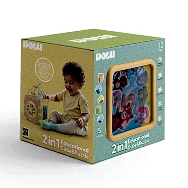 5292 OYUNCAK EDUCATIONAL CUBE PUZZLE