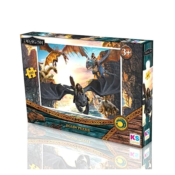 HD 714 HOW TO TRAIN YOUR DRAGON PUZZLE 100 PRÇ