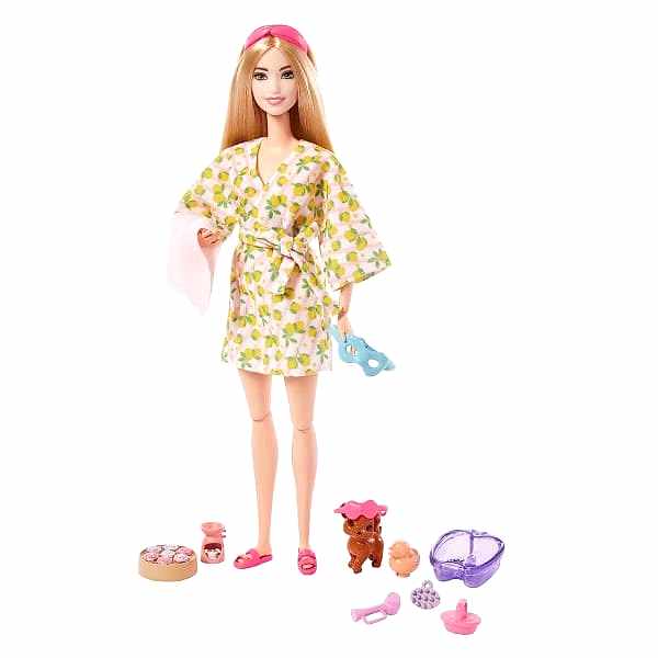 HKT90 Barbie Wellness - Spa Günü Sarışın Bebek