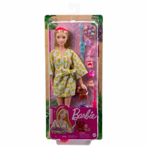 HKT90 Barbie Wellness - Spa Günü Sarışın Bebek
