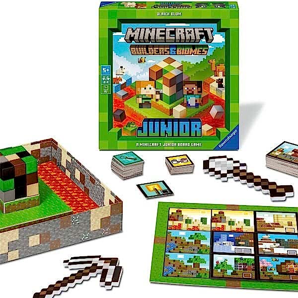 247509 Ravensburger - Minecraft Junior Kutu Oyunu