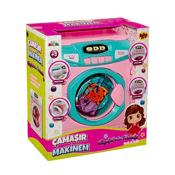 02608 Sesli ve Işıklı Çamaşır Makinesi -Oydaş