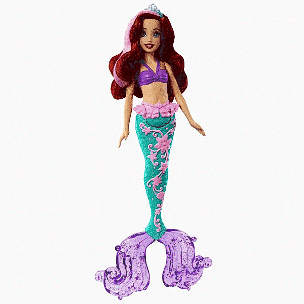 HLW00 Disney Prensesleri Muhteşem Renk Değiştiren Saçlı Deniz Kızı Ariel - Erkol Özel Fiyatlı Ürün