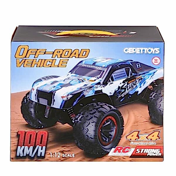AJ22-20 Kumandalı 1:12 70 km/h Off Road Araba 4x4