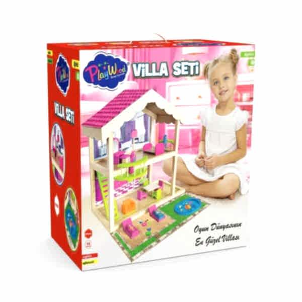 ONY-414 KUTUDA AHŞAP VİLLA SETİ