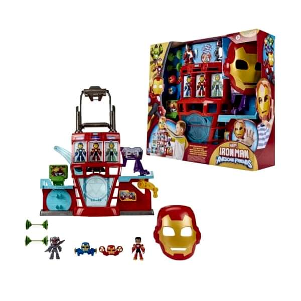 G1259 Iron Man and his Awesome Friends Iron Quarters Oyun Seti
