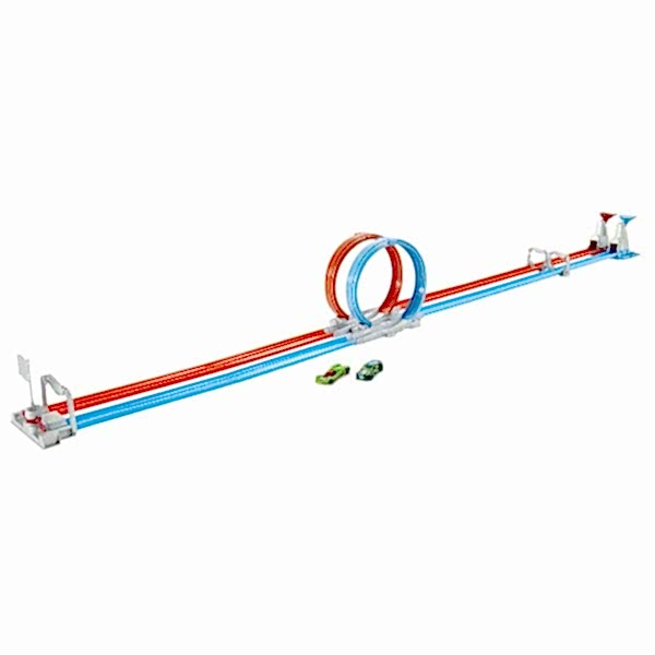 GFH85 Hot Wheels Çift Çemberde Depar Pist Seti
