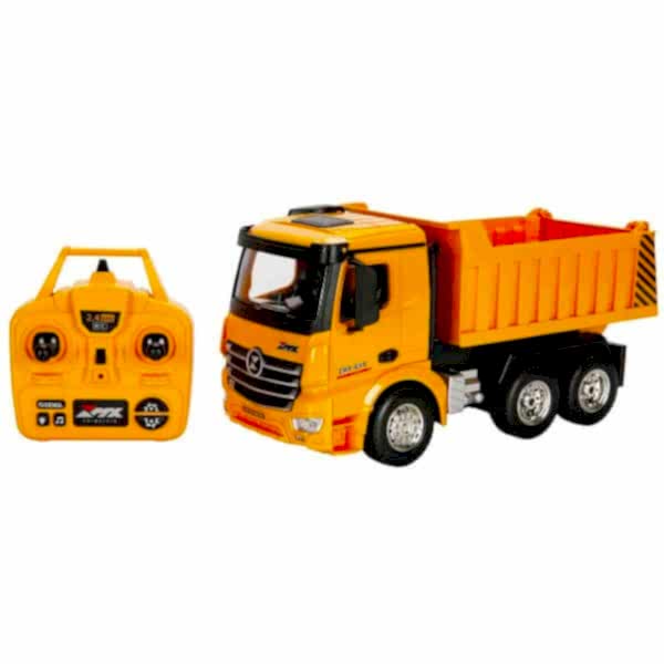 5083 SUN-RST-RC İŞ MAKİNESİ 1 18 DAMPERLİ KAMYON FF IŞIKLI 9CH 3 7V USB 2 4GHZ