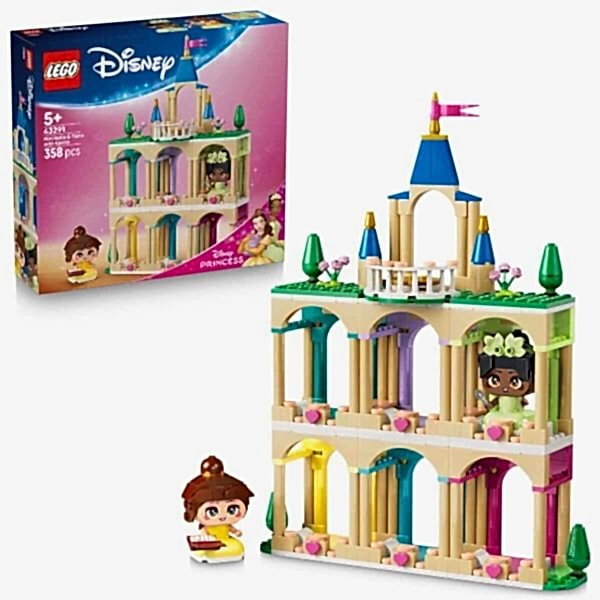 43291 Lego Disney Princess Disney Şatosu ile Mini Belle ve Mini Tiana 358 prç +5