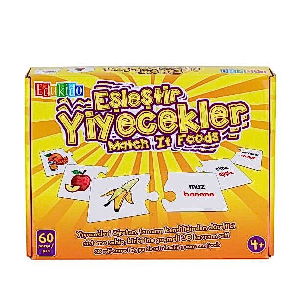 EDU-1002 Eşleştir Yiyecekler -Chiva