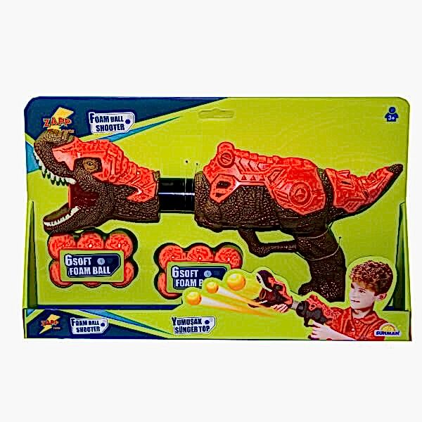 3620 SURAT-ZAP-Silah Top Atan Dinozor 12 Toplu 2 Renk - Sunman