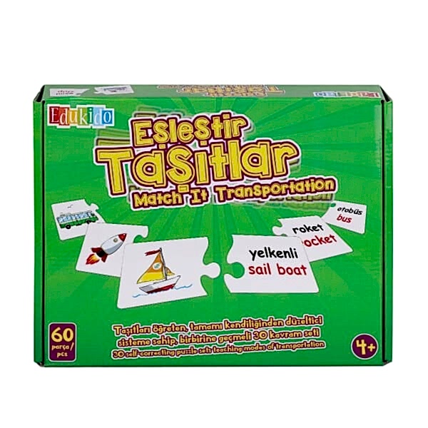 EDU-1010 Eşleştir Taşıtlar -Chiva