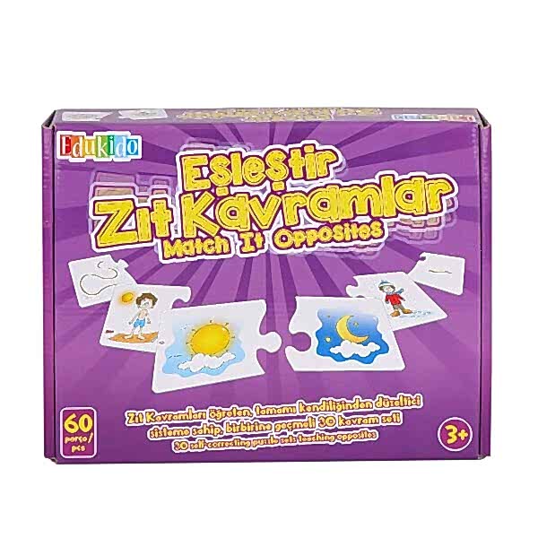 EDU-1012 Eşleştir Zıt Kavramlar -Chiva