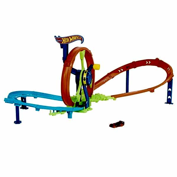 JBX65 Hot Wheels Hızlı Fırlatma ve Döngü Parkuru Oyun Seti