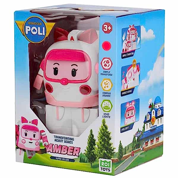 POLI MRT-687 ROBOCAR POLİ BÜYÜK TRANSFORMİNG ROBOT AMBER SESLİ VE IŞIKLI
