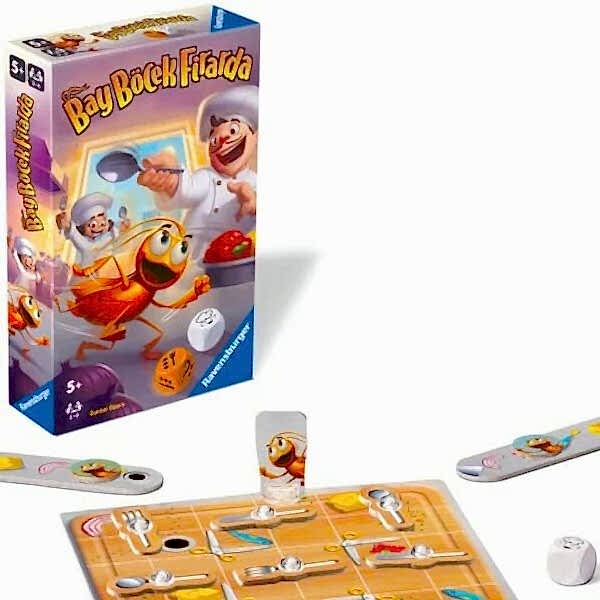 248803 Ravensburger - Bay Böcek Firarda - Seyahat Boy Kutu Oyunu