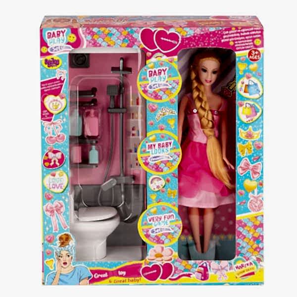 OYD-02387 Bebek ve Banyo Oyun Seti -Oydaş Oyuncak