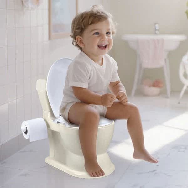 7562 Eğitici Klozet XL Relax Bej -Dolu Oyuncak
