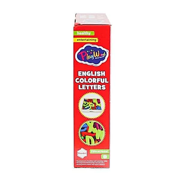 ONY-402 Ahşap Renkli Harfler 33 Parça -Onyıl Oyuncak