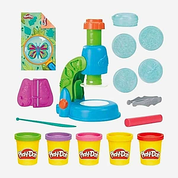 G0494 Play-Doh Işıklı Mikroskop Oyun Seti +3 yaş