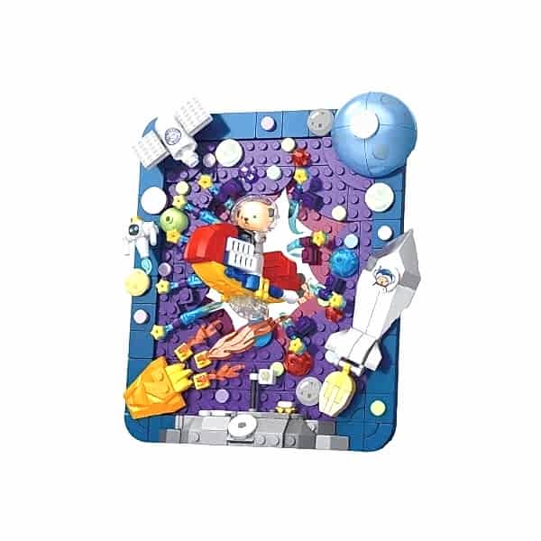 P881506 PANLOS TEDDY UZAY ARACI 368 PARÇA BLOCK OYUNCAK