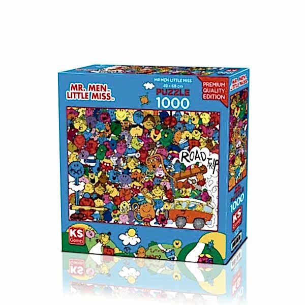 14452 PUZZLE 1000 MR MEN LİSANSLI 1000 PARÇA YETİŞKİN PUZZLE