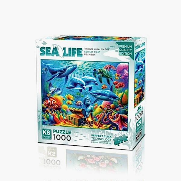 20825 PUZZLE 1000 Treasure Under the Sea