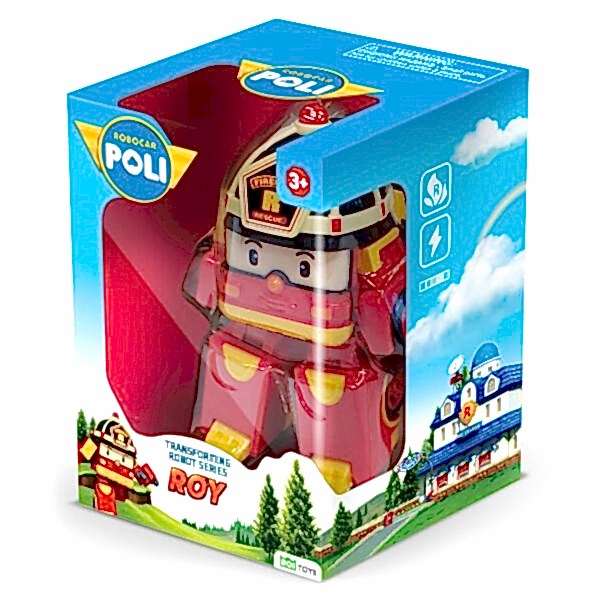 POLI MRT-0652 Robocar Poli Transforming Robot Roy Figür -Necotoys