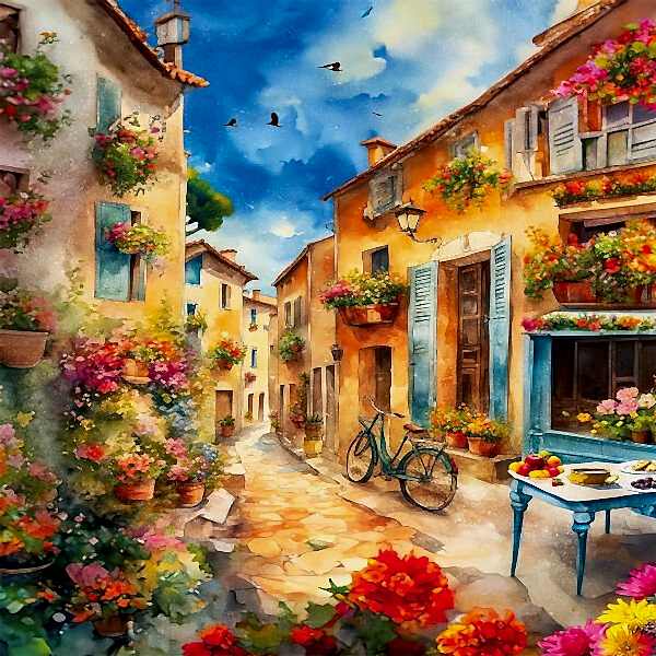20075 PUZZLE 500 NARROW STONY STREET
