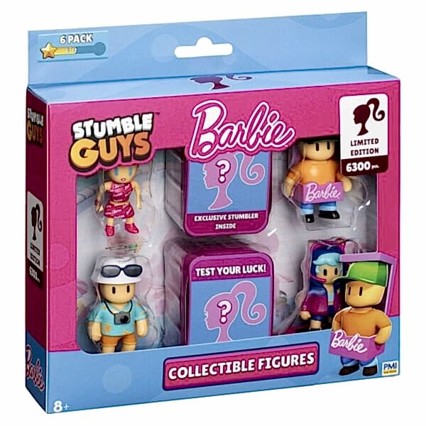 PMI SGB2060 STUMBLE GUYS BARBIE FİGÜR 6LI SET