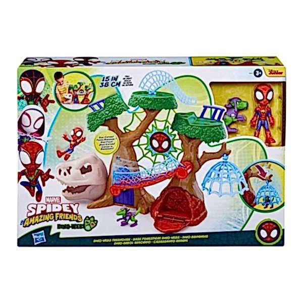 F9477 Spidey ve İnanılmaz Arkadaşları - Dino Webs Ağaç Evi Set