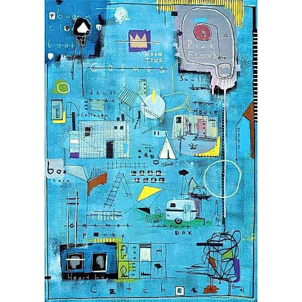 20685 PUZZLE 1000 Blue Composition