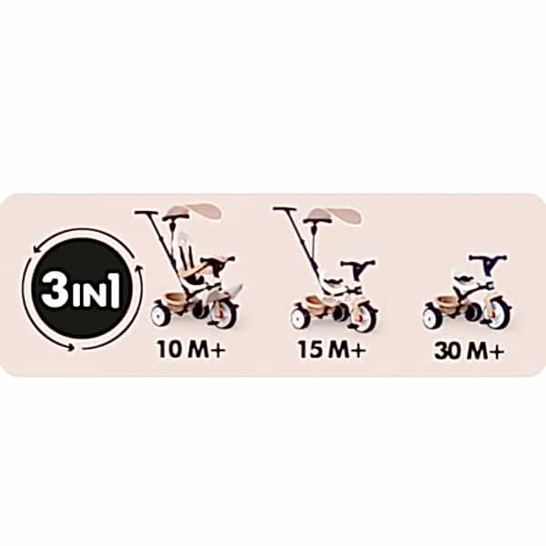 7600741403 Baby Balade Tricycle Beige