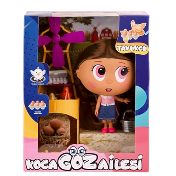 BLD295 Koca Göz Ailesi Tavukçu -Birliktoys